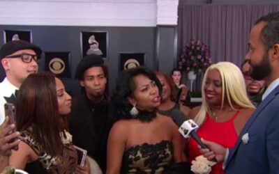 The Family of James Brown at the 60th Grammy’s Awards